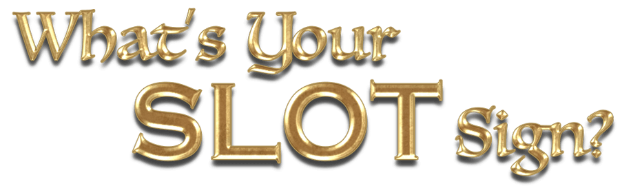 What's Your Slot Sign Graphic Title