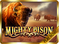 mighty bison game icon