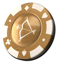 sagittarius poker coin