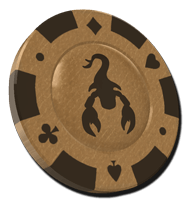 scorpio poker coin